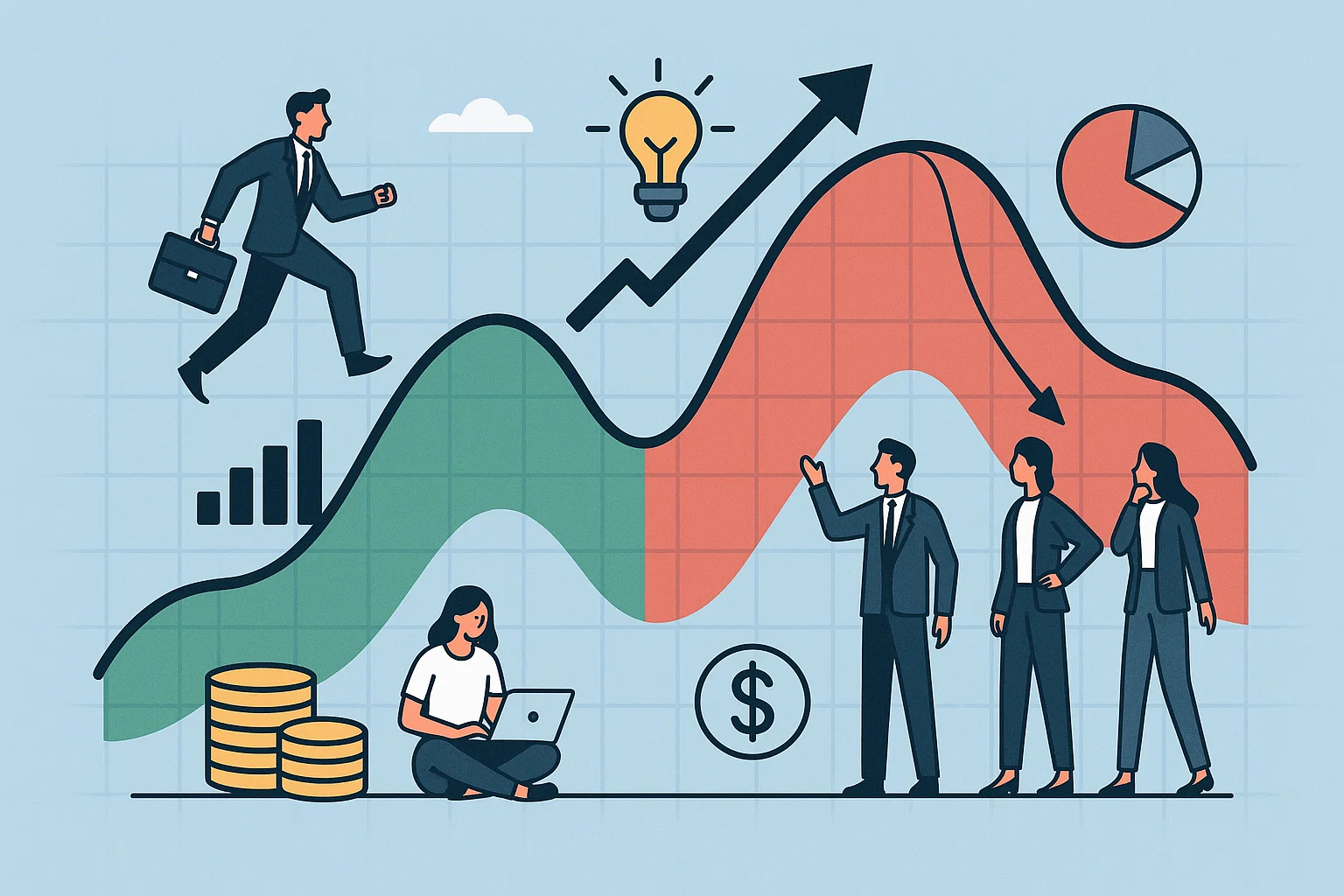 Understanding Business Cycles: From Boom to Recession